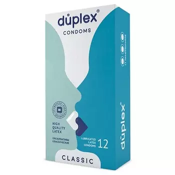 DUPLEX Презервативы classic 12.0