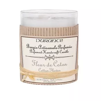 DURANCE Ароматическая свеча Цветок хлопка Cotton Flower 180