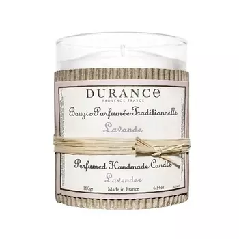 DURANCE Ароматическая свеча Лаванда Lavender 180