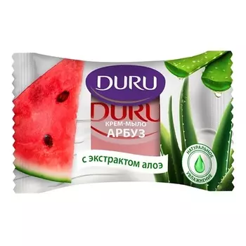 DURU Туалетное крем-мыло Арбуз с экстрактом алоэ 80.0