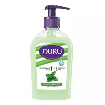 DURU Жидкое крем-мыло 1+1 Увлажняющий крем & Зелёный чай 300.0