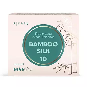 E-RASY Прокладки BAMBOO SILK Normal 10.0