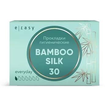 E-RASY Прокладки ежедневные BAMBOO SILK Everyday 30.0