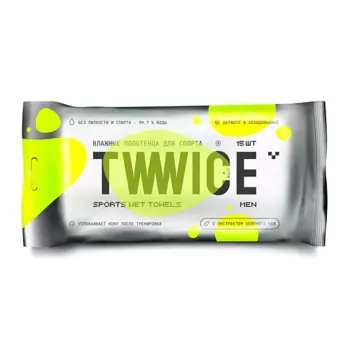 E-RASY Влажные полотенца для спорта TWWICE MEN