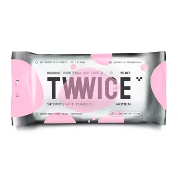 E-RASY Влажные полотенца для спорта TWWICE WOMEN