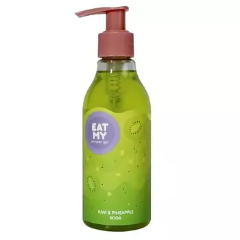 EAT MY Гель для душа Содовая с киви и ананасом Kiwi & Pineapple Soda
