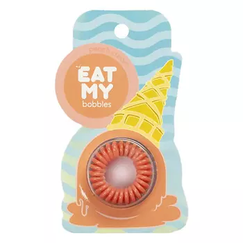 EAT MY Резинка для волос в цвете "Сливочный персик" Peach Cream