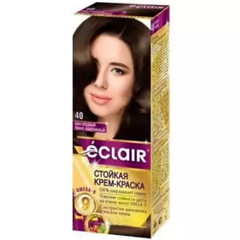 ECLAIR Стойкая крем-краска для волос OMEGA-9