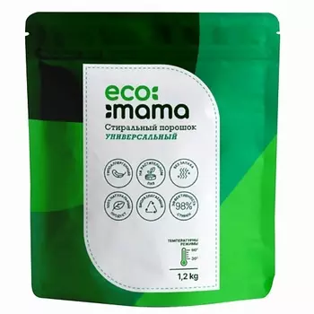 ECO MAMA Стиральный порошок универсальный 1200.0