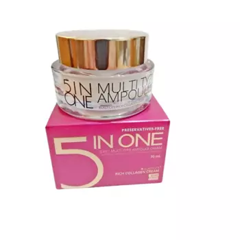 ECOBRANCH Ампульный крем с коллагеном 5 в 1 70.0