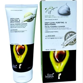 ECOBRANCH Глубокоочищающая пенка с экстрактом авокадо 100.0