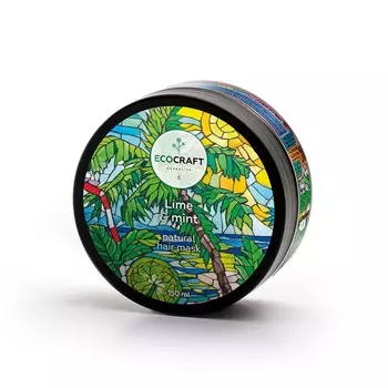 ECOCRAFT Маска для укрепления волос "Лайм и мята"