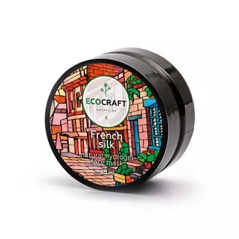 ECOCRAFT Маска гидрогелевая для лица "Французский шелк"