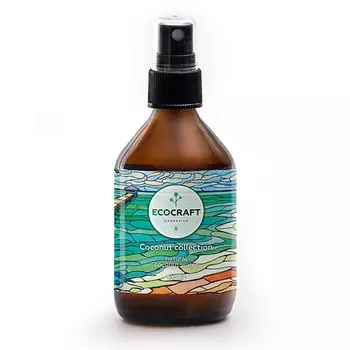 ECOCRAFT Вода кокосовая для лица Кокосовая коллекция Coconut Collection Natural Coconut Water