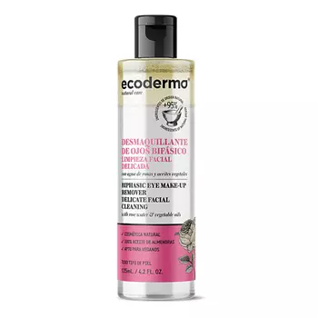ECODERMA Средство двухфазное для снятия макияжа с глаз Biphasic Eye Make-Up Remover