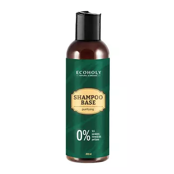 ECOHOLY Шампунь для волос бессульфатный очищающий Shampoo Base Purifying