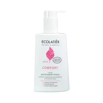 ECOLATIER Гель для интимной гигиены Comfort с молочной кислотой и пробиотиком 250.0