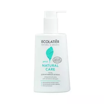 ECOLATIER Гель для интимной гигиены Natural Care Ежедневный уход