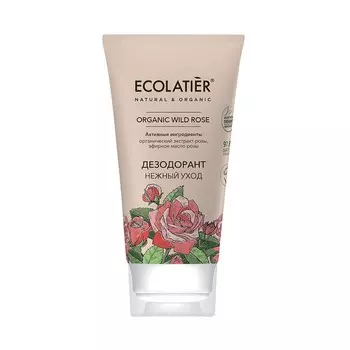 ECOLATIER GREEN Дезодорант Нежный уход ORGANIC WILD ROSE 40.0