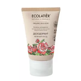 ECOLATIER GREEN Дезодорант Нежный уход ORGANIC WILD ROSE 40.0