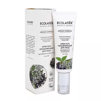 ECOLATIER Ecolatier Green Крем-гель увлажняющий для лица серия ORGANIC SAMBUCA 50.0