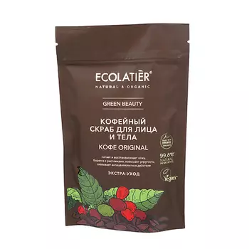 ECOLATIER Green Скраб для лица и тела КОФЕ ORIGINAL 150.0
