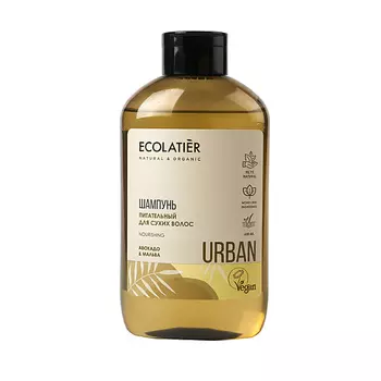 ECOLATIER Шампунь Питательный для сухих волос авокадо & мальва 600.0