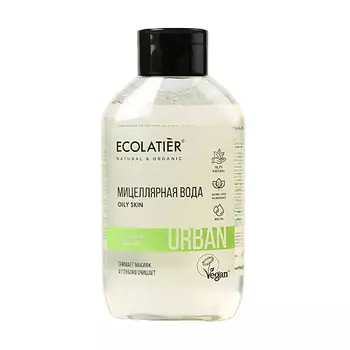 ECOLATIER Urban Мицеллярная вода для снятия макияжа Чай матча & Бамбук 600.0