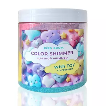 ECOLIVE Шиммер для ванны многоцветный с игрушкой, бабл-гам