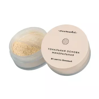 ECOMAKE Тональная основа минеральная