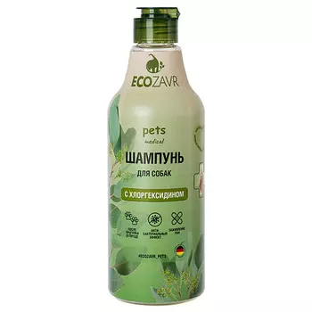 ECOZAVR Шампунь для собак с хлоргексидином 560.0