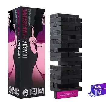 ECSTAS Падающая башня Правда/наказание с фантами