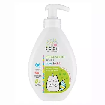 EDEN Baby Series Детское крем-мыло 0+ с дозатором с экстрактом ромашки 300.0
