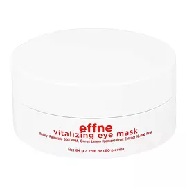 EFFNE Патчи для глаз гидрогелевые с ретинолом и экстрактом лимона восстанавливающие 60