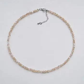 EFIMERO SKIN Украшение колье-чокер на шею из камней с алмазной огранкой