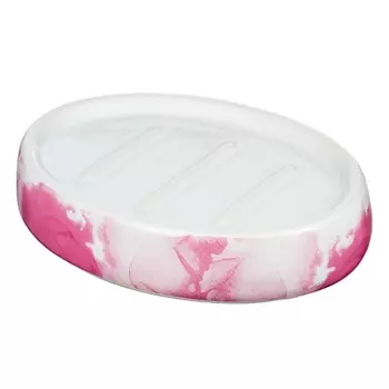 EG Мыльница керамическая для ванной и кухни Rosso