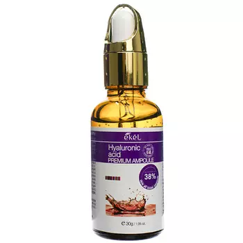 EKEL Ампульная сыворотка для лица c Гиалуроновой кислотой Premium Ampoule Acid 30.0