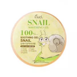 EKEL Гель для лица и тела с муцином улитки увлажняющий успокаивающий Soothing Gel Snail 300.0