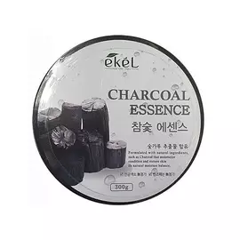 EKEL Гель для лица и тела с экстрактом Древесного угля увлажняющий Essence Gel Charcoal 300.0
