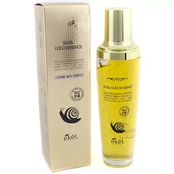 EKEL Эссенция для лица против морщин с Золотом и Улиточным муцином Gold Essence 150.0