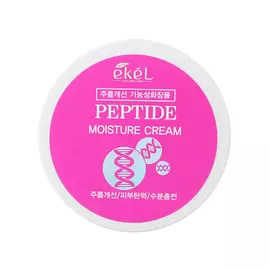 EKEL Крем для лица с Пептидами змеиного яда Омолаживающий Moisture Cream Peptide 100.0
