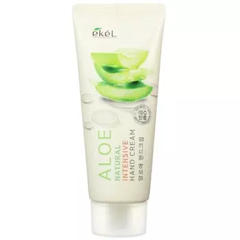 EKEL Крем для рук увлажняющий с экстрактом Алоэ Natural Intensive Hand Cream Aloe 100.0