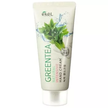 EKEL Крем для рук увлажняющий с Зеленым чаем Natural Intensive Hand Cream Green Tea 100.0