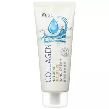 EKEL Крем для рук восстановление с Коллагеном Natural Intensive Hand Cream Collagen 100.0