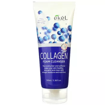 EKEL Пенка для умывания с Коллагеном Антивозрастная Foam Cleanser Collagen 100.0
