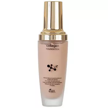 Ekel Тональная основа для лица с Коллагеном Collagen Foundation #23