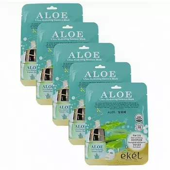 EKEL Ultra Hydrating Essence Mask Aloe Тканевая маска с алоэ