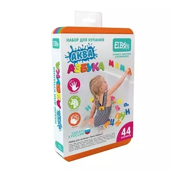 EL'BASCO Игрушка для купания в ванной Азбука Алфавит/Аква Азбука 1.0