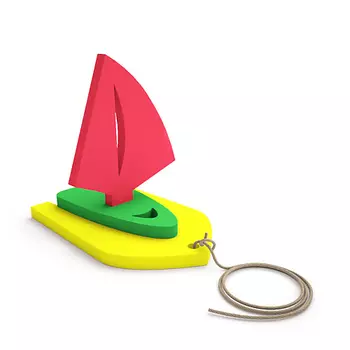 EL'BASCO Конструктор детский для воды "Кораблик" 1.0