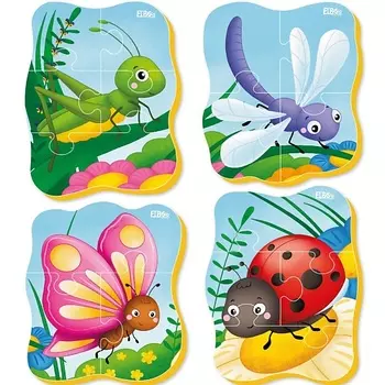 EL'BASCO Мягкие пазлы"Букашки" 1.0